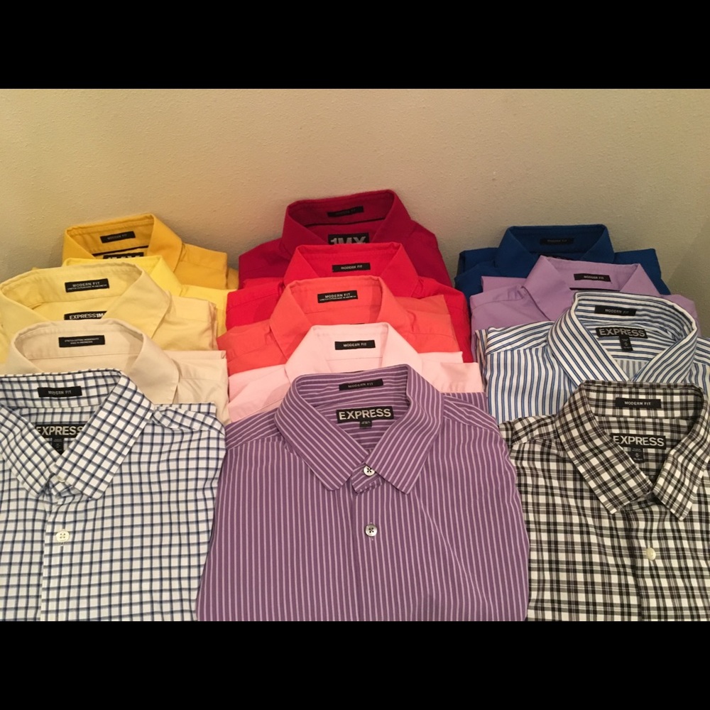 🔥MEGA SALE🔥Men’s Express Shirts LIKE NEW